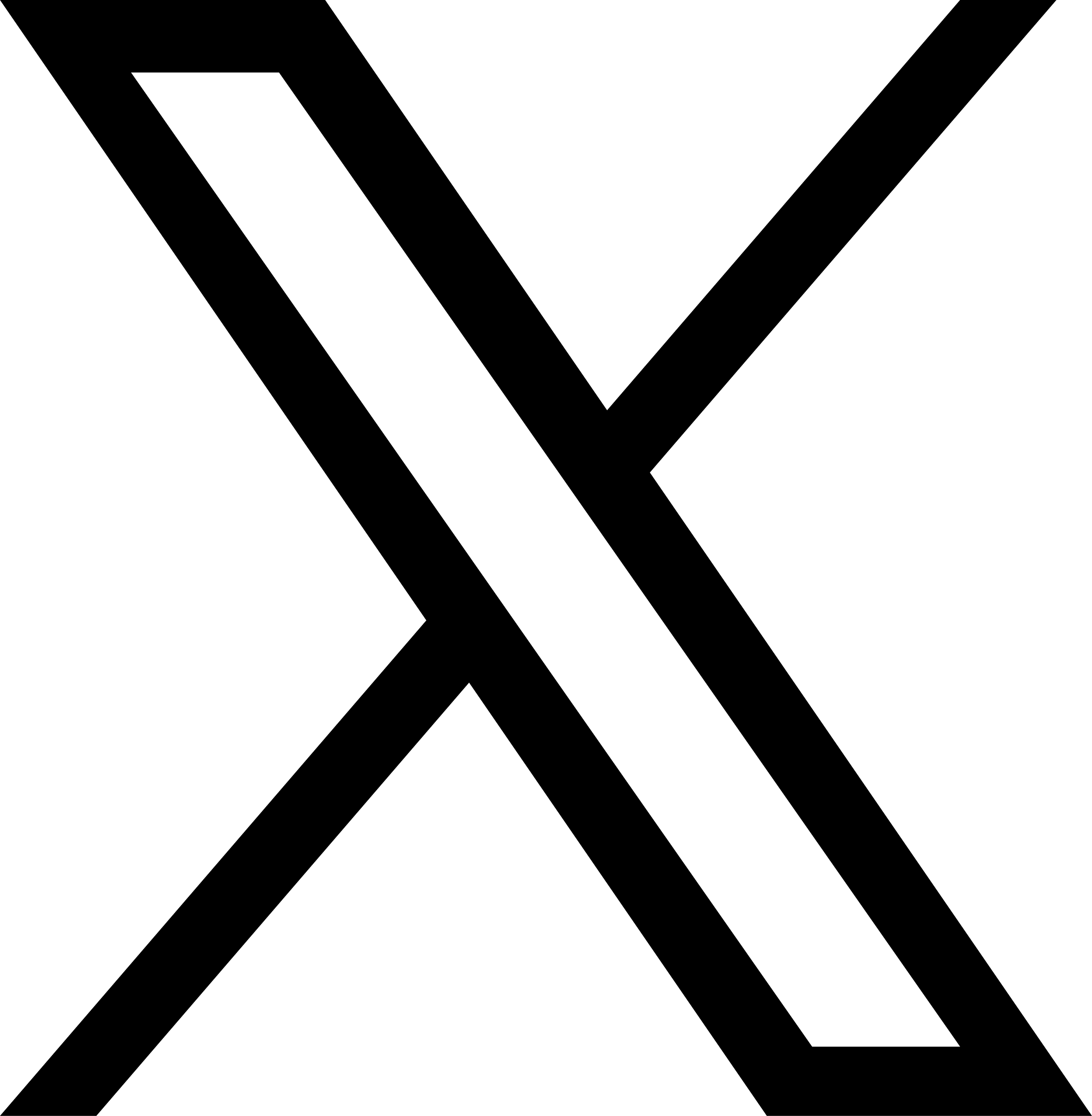 X (formerly known as Twitter) logo
